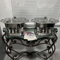 Food Warmer Chafing Dish Party Platter