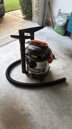 Rigid dry/wet shop vacuum stainless steel