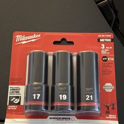 Milwaukee 1/2 Impact Sockets