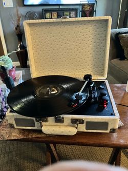 Portable Suitcase Vinyl Record Player