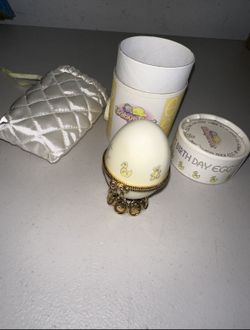 Decorative 1st baby Picture Egg