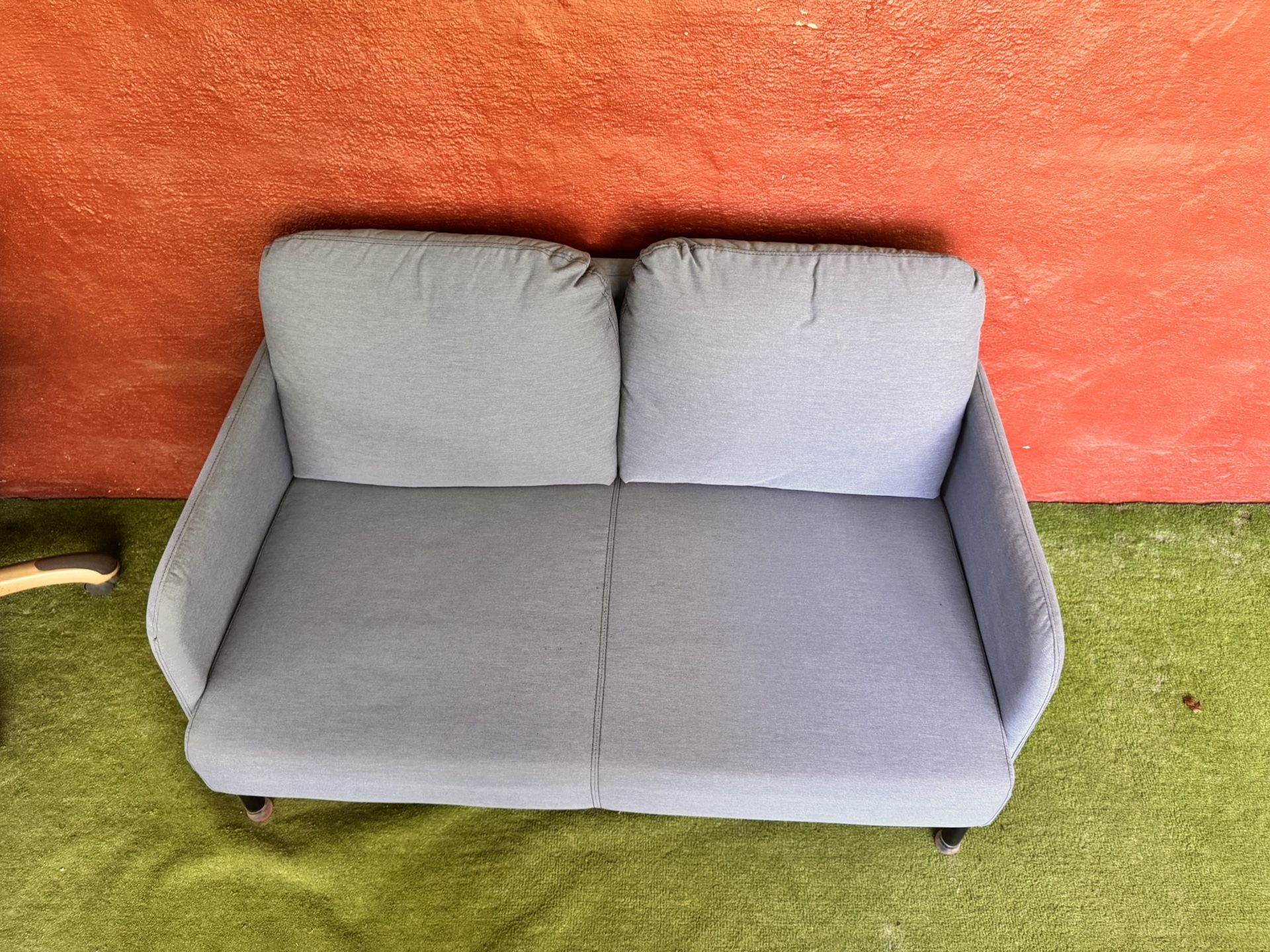 Light Blue Sofa $380