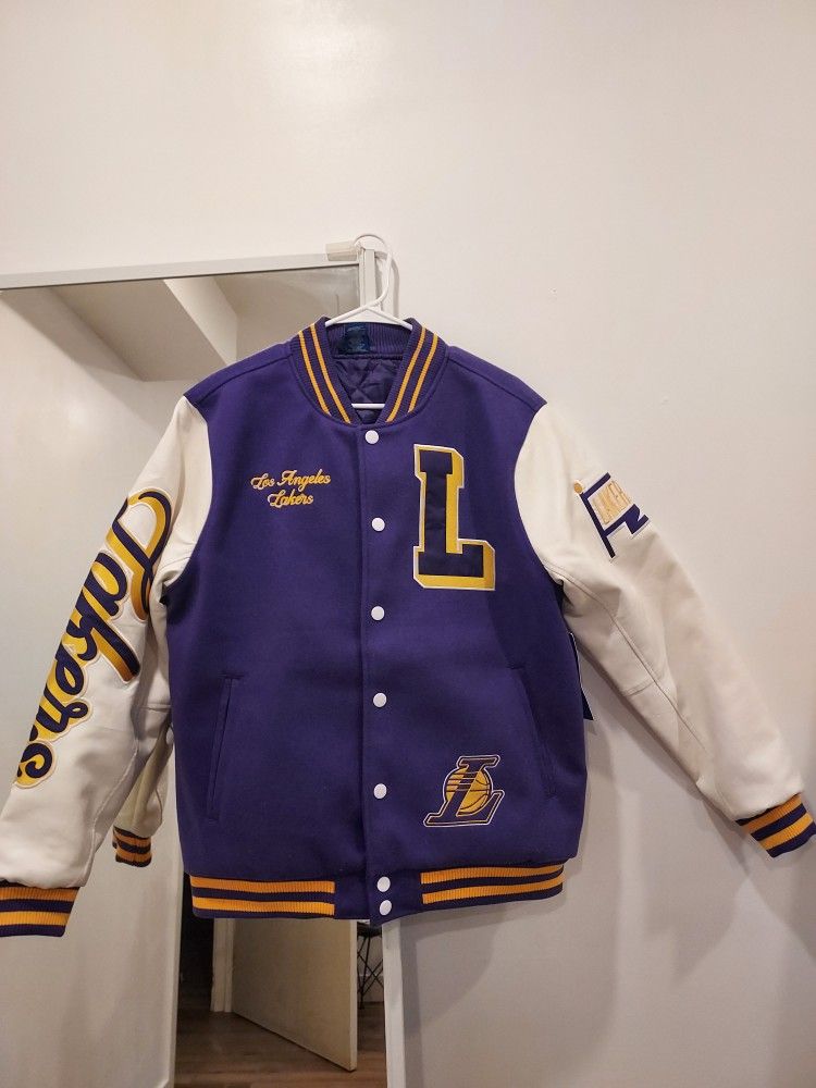 Los Angeles Lakers varsity jacket