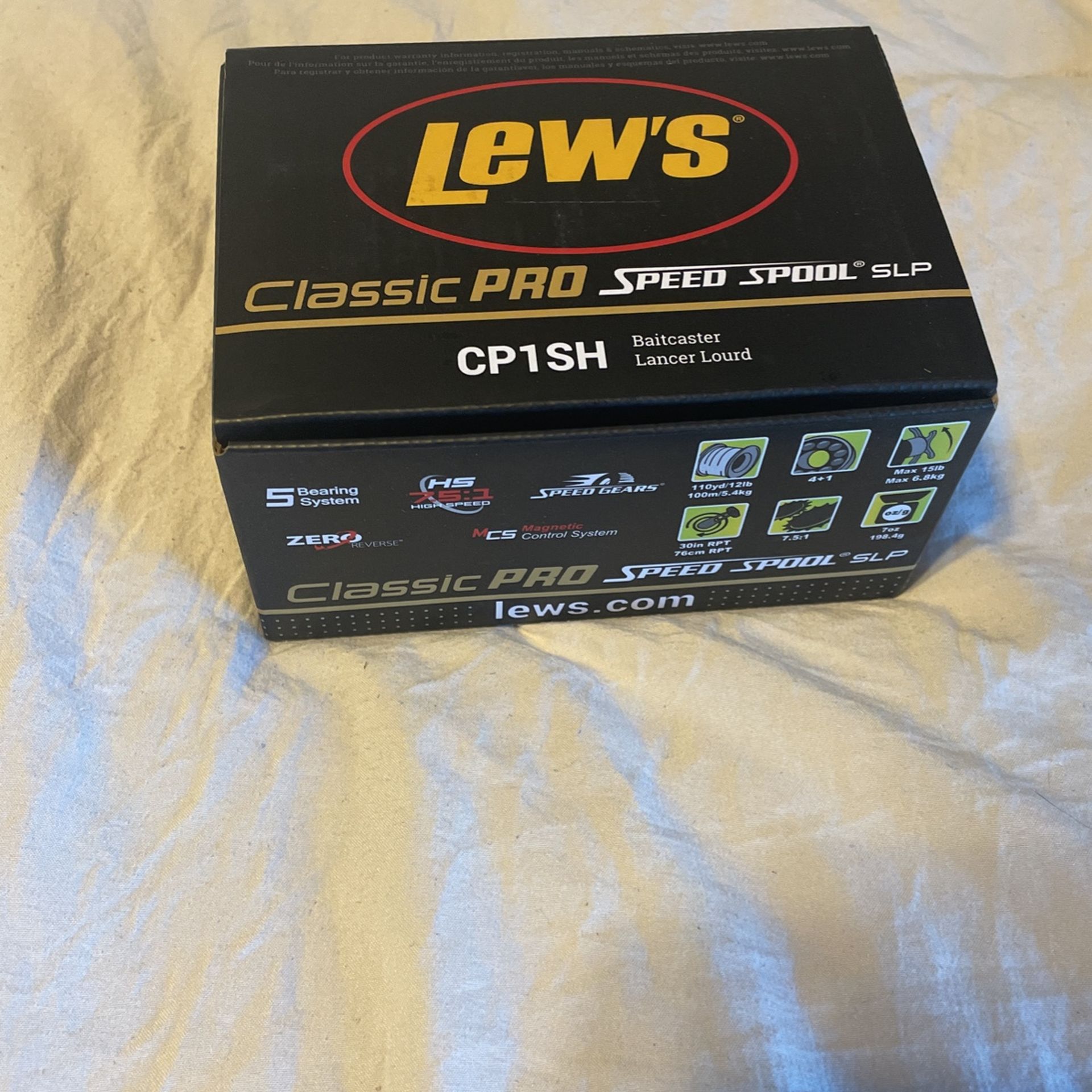 Brand New Lews Classic Pro casting reel