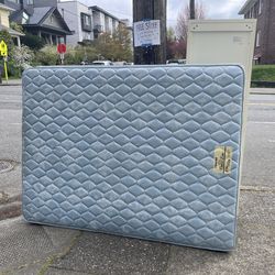 Free Queen mattress + box spring + ikea armoire