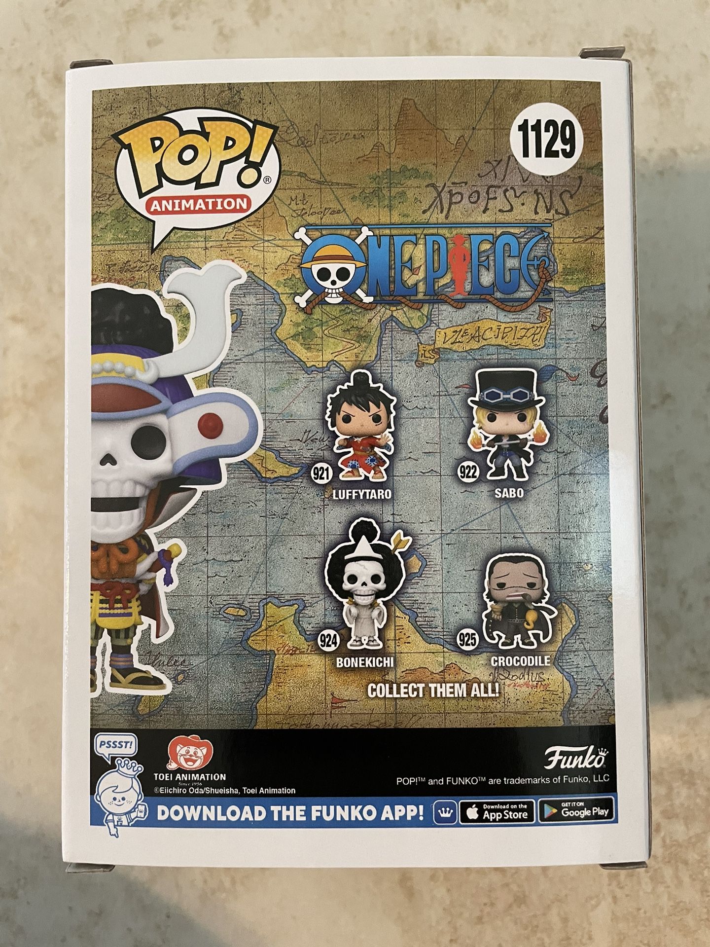 Samurai Brook Chase One Piece Funko Pop #1129