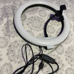 Ring Light With Phone Holder