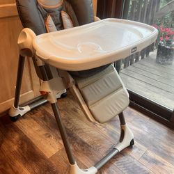 Chicco Polly 2 in 1 Highchair - Foxy