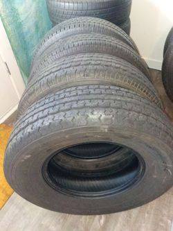 Used Set of 4 Tires – ST225/75R15