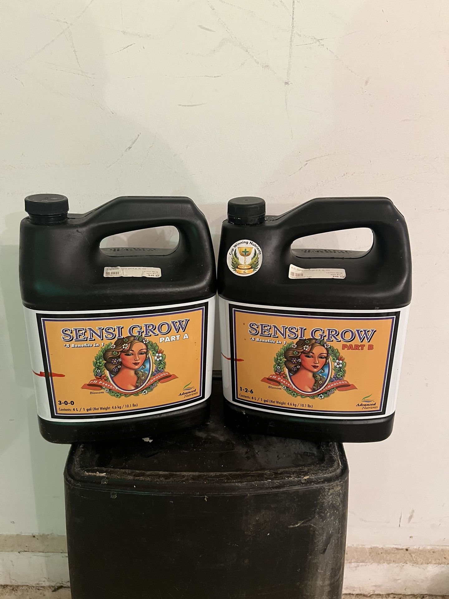 pH Perfect Sensi Grow Part A and B 4L