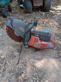Husqvarna k760 concrete saw. For repair or parts