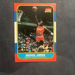 Michael Jordan Rookie Reprint 86 Style