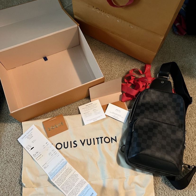 Louis Vuitton Sling Bag - Graphite for Sale in Baltimore, MD - OfferUp