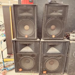 JBL Speakers JRX 100 and SR Series
