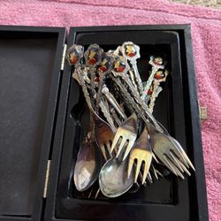 Dessert Forks And Spoons
