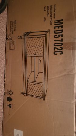 Cherry wood TV stand with storage
