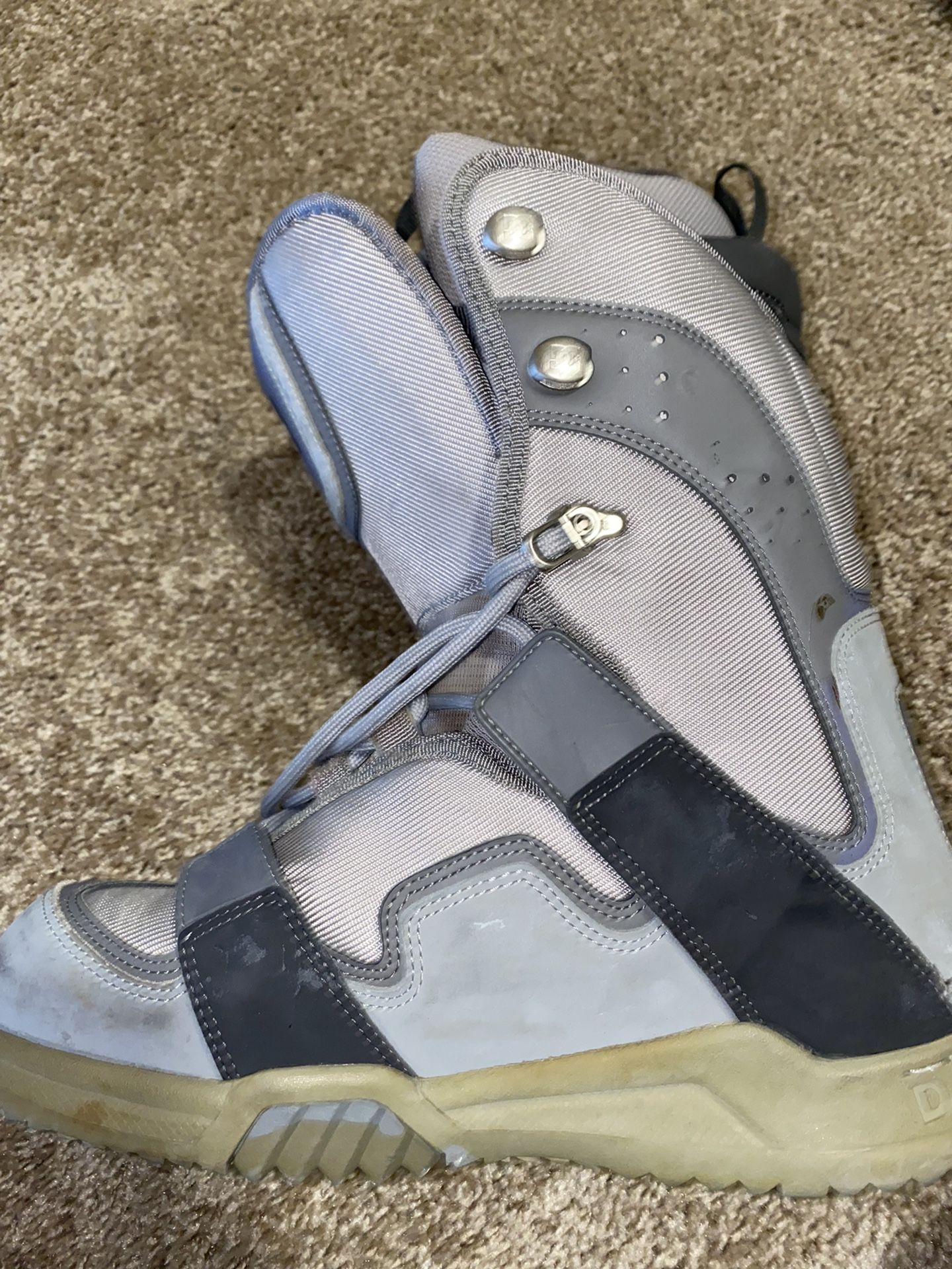 Grey Snow Boots.