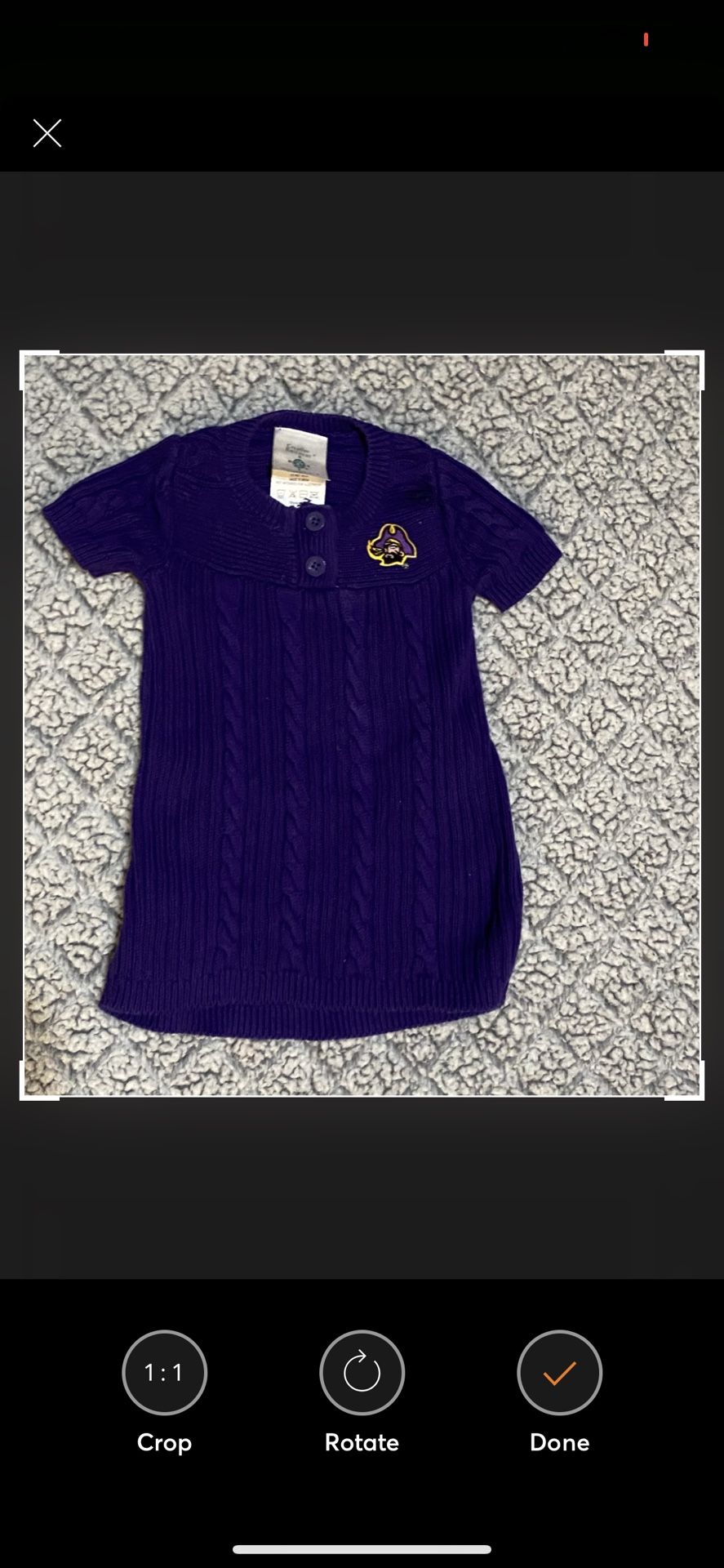 Girls Dress Size 6-9 Months