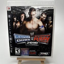 WWE Smack Down vs Raw 2010 (PlayStation 3, PS3) - Tested