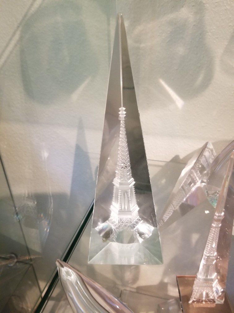 Crystal Eiffel tower 3D  Paris 