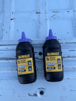 DeWalt 8oz Violet Chalk Line Refill – 2 Pack