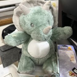 Cloud b Tranquilo Triceratops Soothing Sounds Plush
