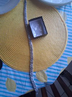Necklace 21 inches long with bling