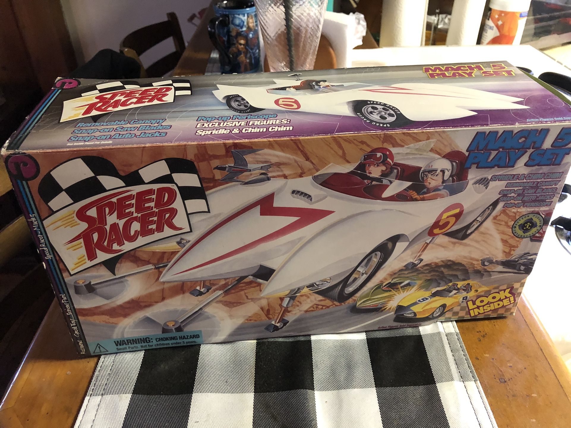 Speed Racer Mach 5 Playset PENDING