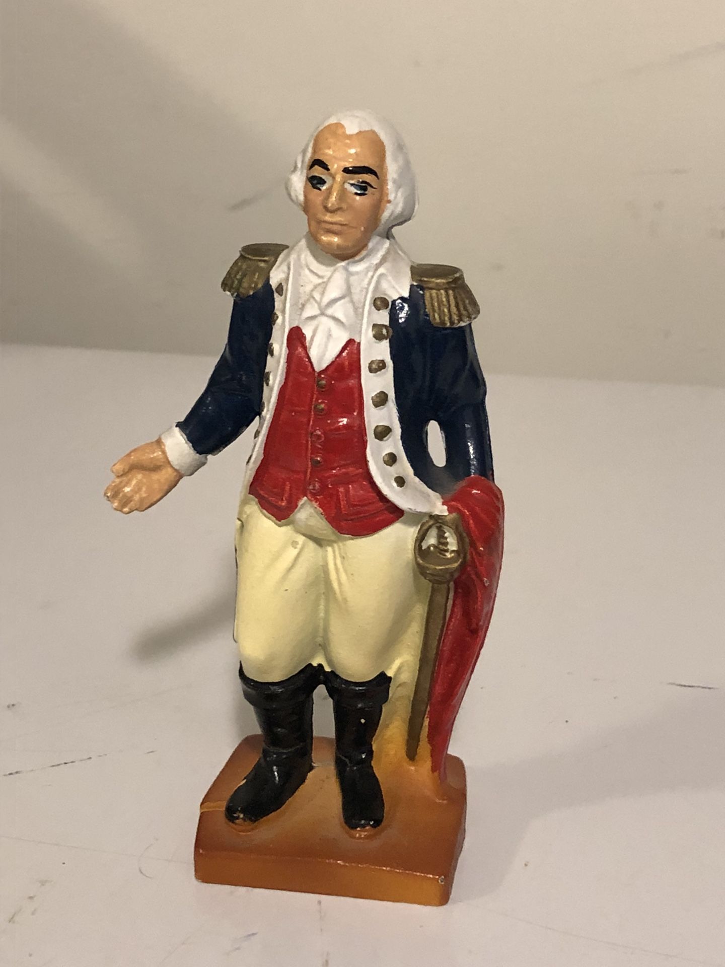 Cast Iron George Washington Coin Bank