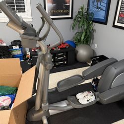 Life Fitness Elliptical Trainer.