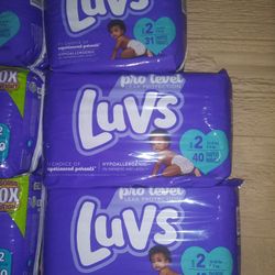 Luvs Diapers Bundle Size 2