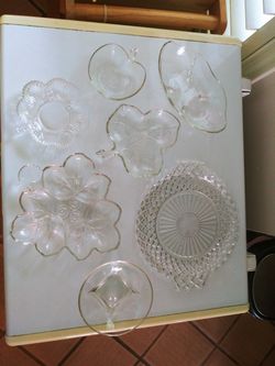 Assorted Vintage Glass Candy Dishes