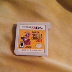 Super Mario Maker for Nintendo 3DS Cartridge