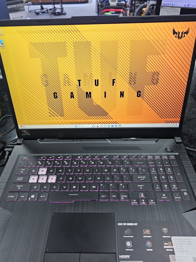 2021 ASUS TUF GAMING A17 Laptop. ASK FOR RYAN. #00(contact info removed)