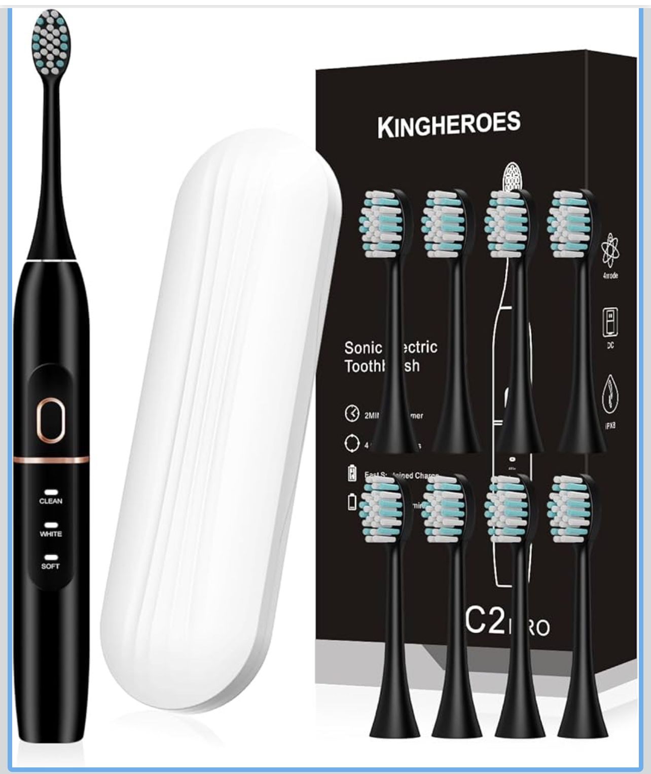 Electric Travel Toothbrush $10