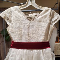 Flower Girl Dress Size 8
