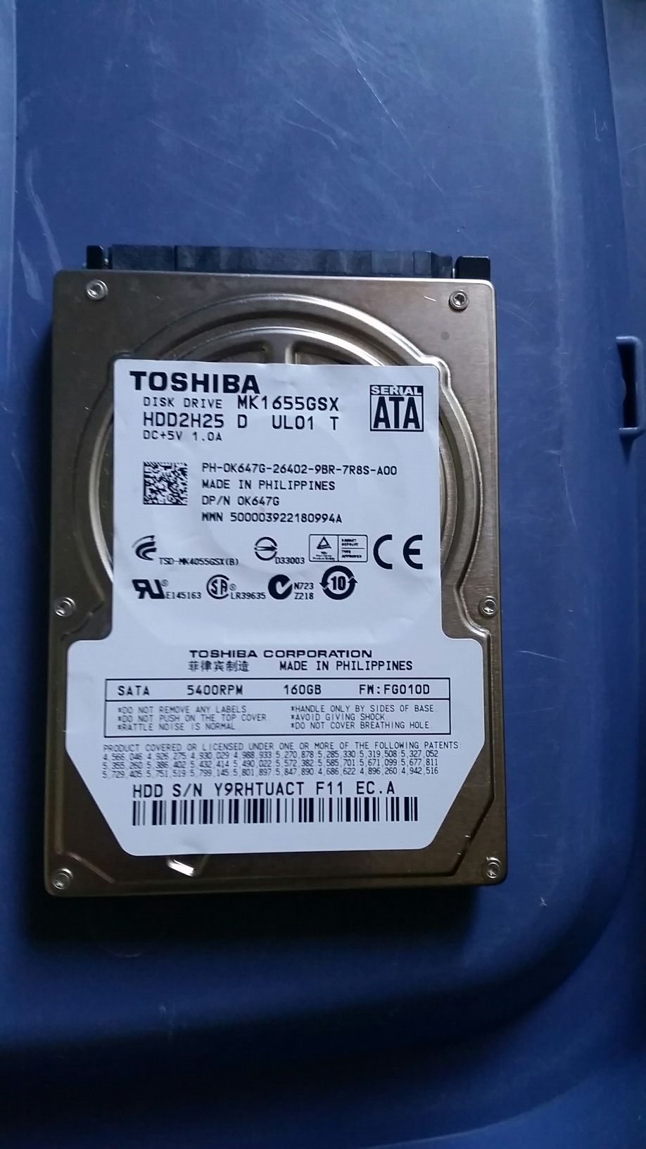 Toshiba Disc Drive