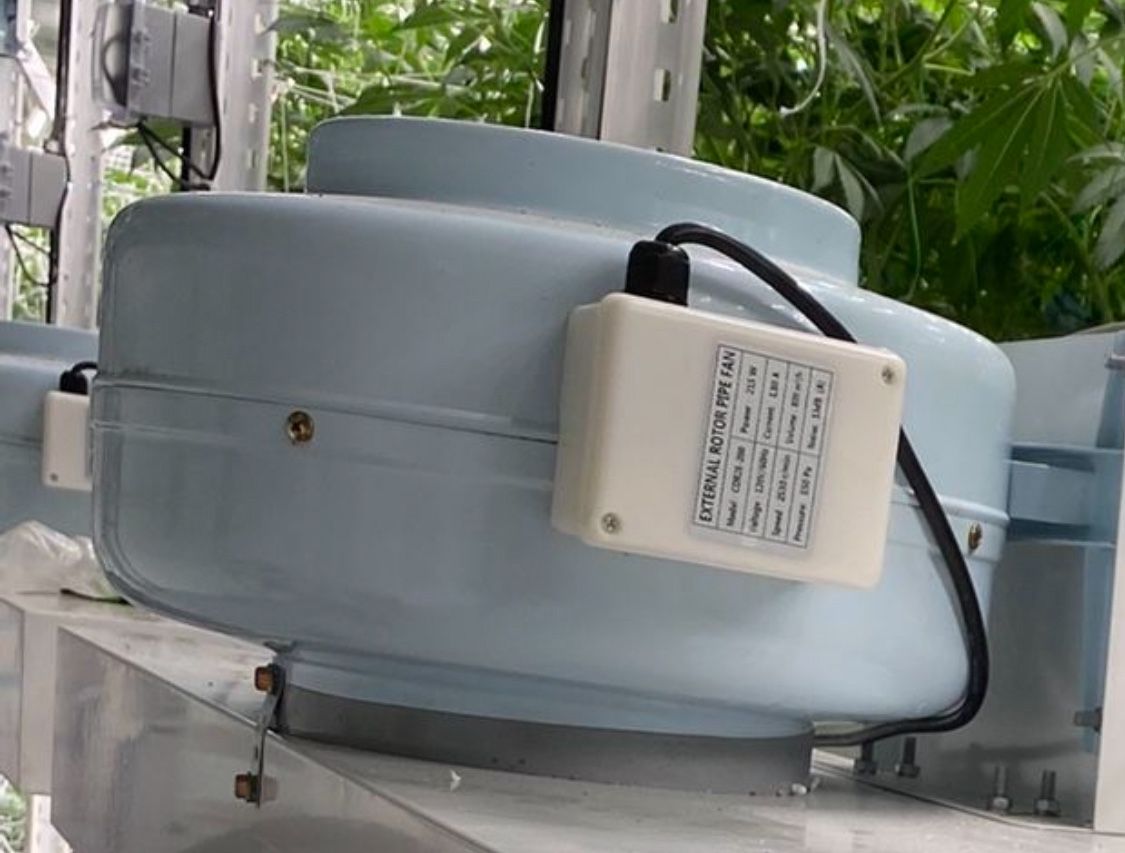 Inline Fan for Grow - FREE Metal Fan Box & Air Pipes