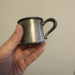 Vintage WEB Sterling Silver Mini Cup – 1.43 oz 