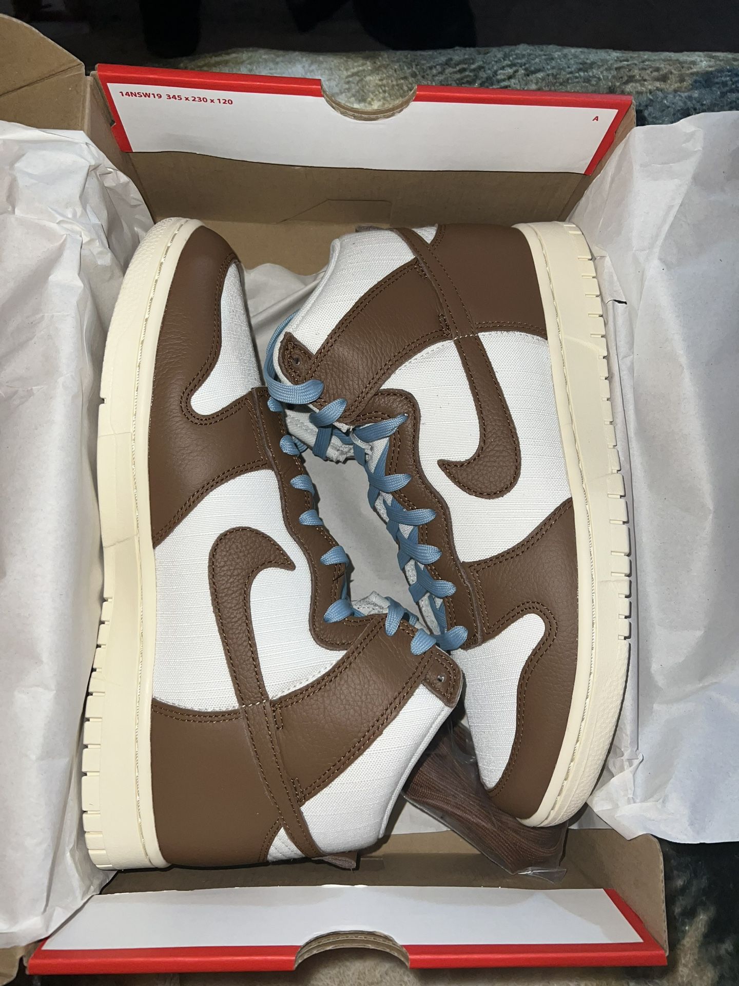 Nike Dunk High Pecan Sail (Size 10)