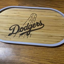 Dodgers Wood Tray