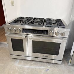 48IN DACOR GAS RANGE DUAL FUEL! 