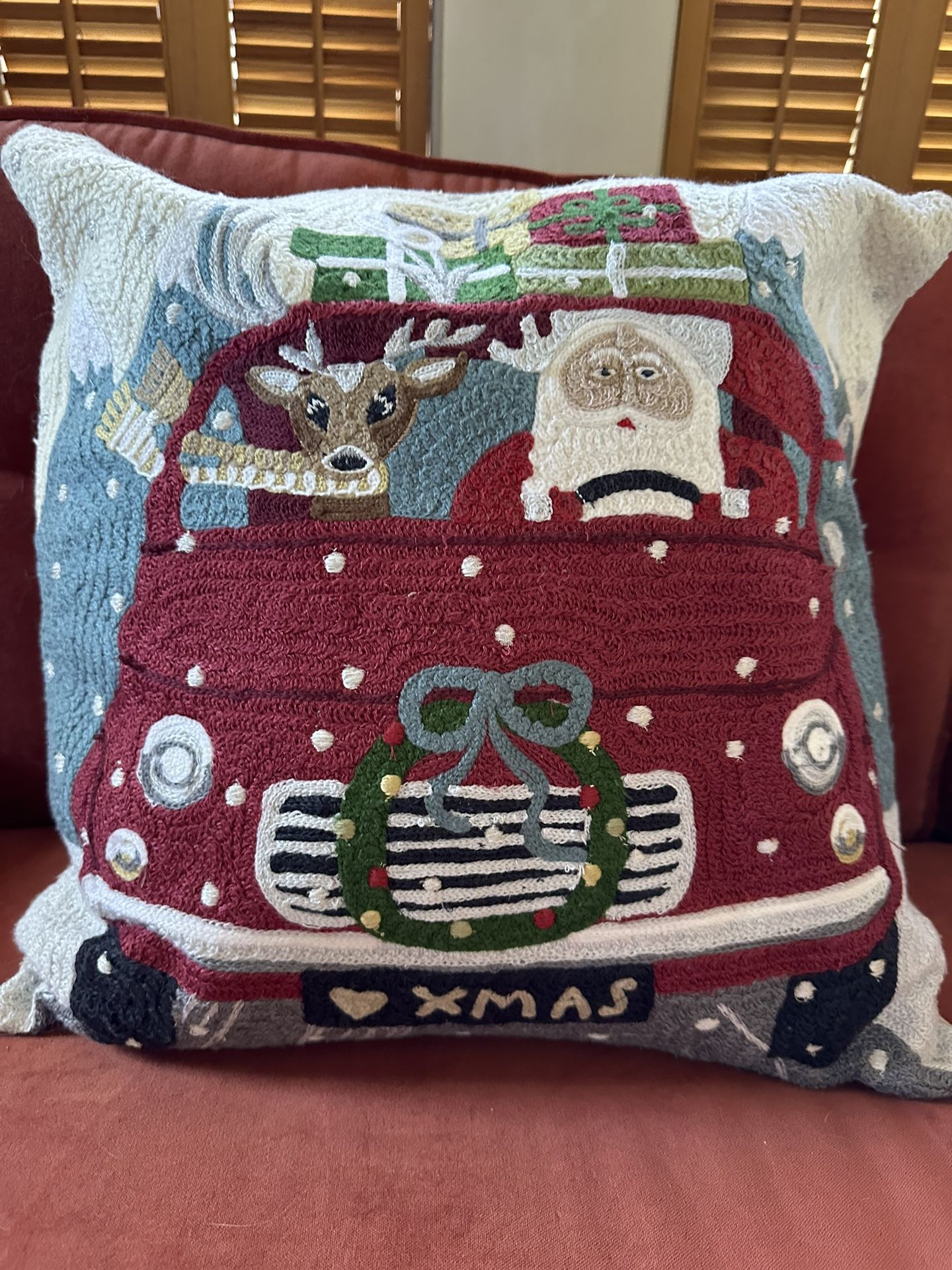 Pottery Barn Christmas Pillow Cover