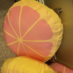 Orange And Pink Pillows