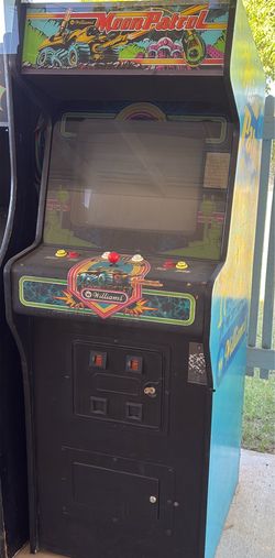 1982 Moon Patrol Arcade Game