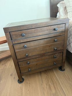 Wooden Nightstand