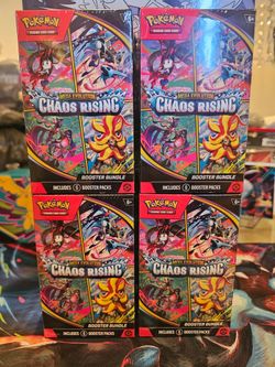 Pokémon Chaos rising booster