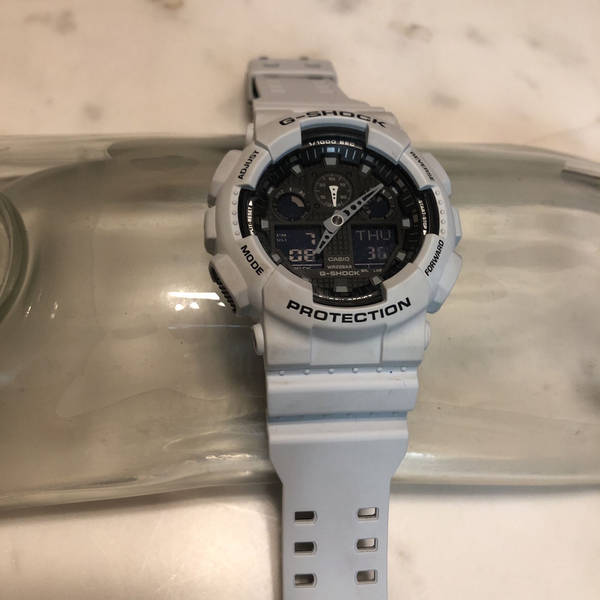 G-Shock protection watch