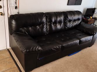 Faux Leather couch