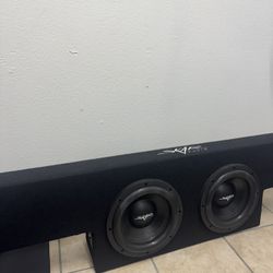 Skar Audio 10” Shallow Subs